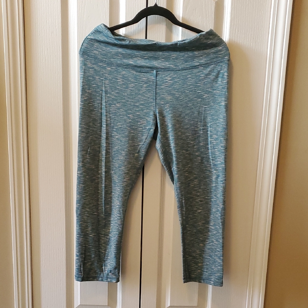 RBX Blue Heathered Activewear Leggings